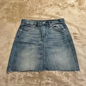 BLANK NYC Denim Skirt NWOT Hi Rise